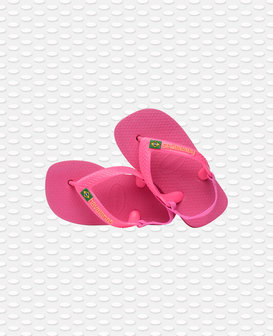 Baby Havaianas Brasil Logo II Pink Flux