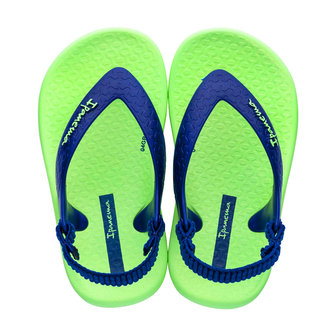 Baby Slipper Ipanema  Anat. Soft Groen/Blauw