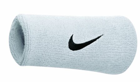 Pols zweetband Dubbel Nike - 9380/5-305 - Wit