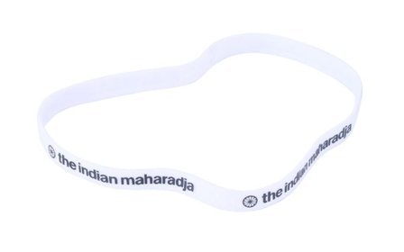 Haarbandje Wit Indian Maharadja 