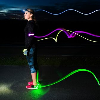 Bee Safe Led Safety Band Blauw