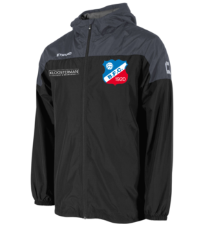 BFC Bussum Pride Windbreaker Senior Zwart/Grijs