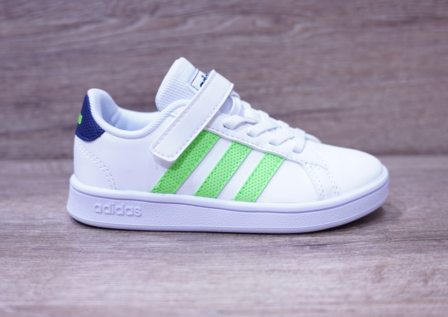 Adidas Grand Court EL C, FTW  (maat 28-35)