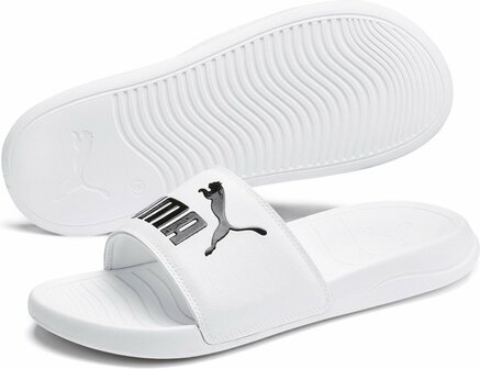 Puma Popcat 20 badslippers Wit/Zwart