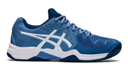 Asics Gel Resolution 8 Clay GS Blue Harmony/White