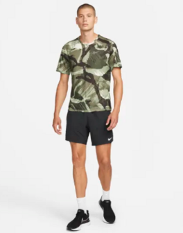 Nike Dry Fit Shirt Camo groen