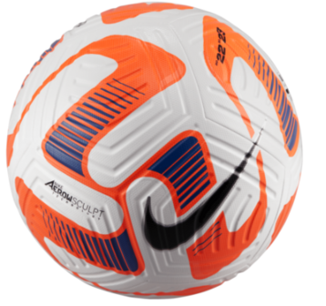 Nike Pitch Soccer Bal wit oranje