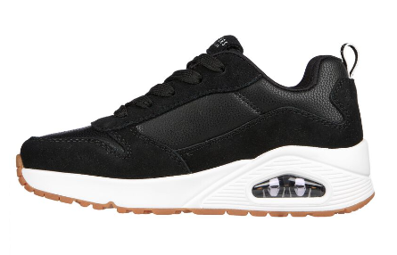 Skechers Street LA Memory Foam Zwart