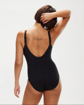 Speedo Women&#039;s Shaping AquaNite Swimsuit Black