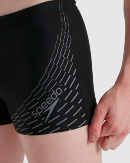 Speedo Men&#039;s Eco Medley Logo Aquashort Zwart