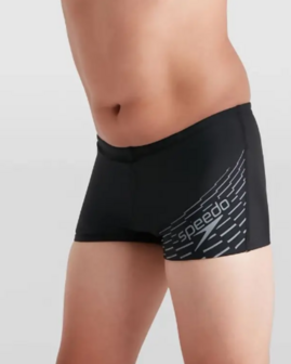 Speedo Boys&#039; Medley Logo Aquashort Black/Grey