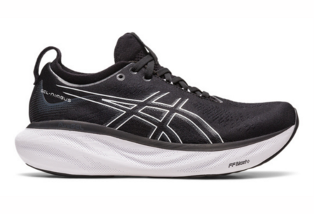 Asics Gel Nimbus 25 Black/Pure Silver Wmns