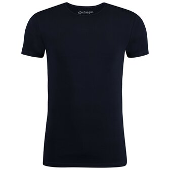 Garage BODYFIT T-shirt O-Neck - NAVY