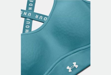 Under Armour Sport-BH Infinity Mid Covered Blauw