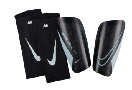 Nike Mercurial Lite Soccer Scheenbeschermer Zwart-Wit