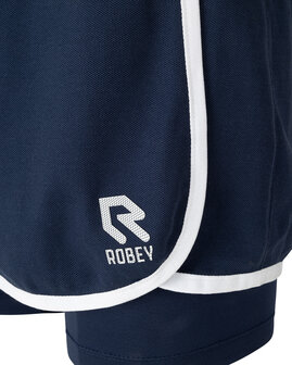 Robey Tennis Deuce Wrap Skirt Navy