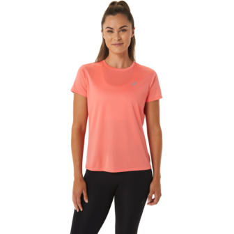 Asics Women Core SS Top Papaya