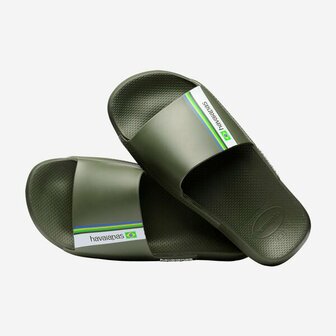 Havaianas Slides Brasil Groen