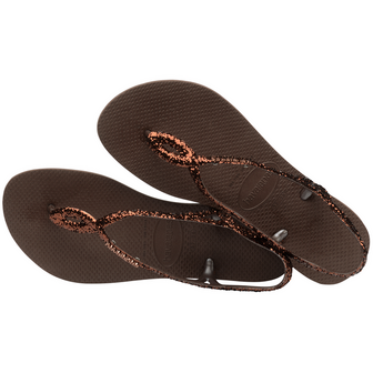 Havaianas Ladies Luna Premium II Dark Brown