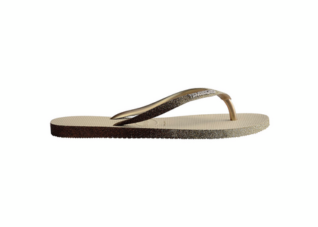 Havaianas Ladies Slim Sparkle II Sand Grey