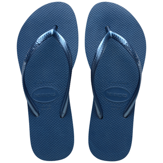 Havaianas Slim Flatform Azul Comfy