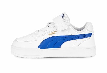 Puma Caven Junior Wit Royalblue