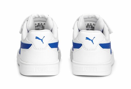 Puma Caven Junior Wit Royalblue