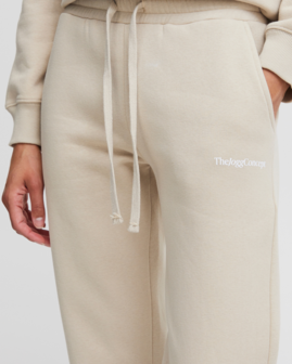 TheJoggConcept Rafine Jogging Pants - Jersey - Doeskin