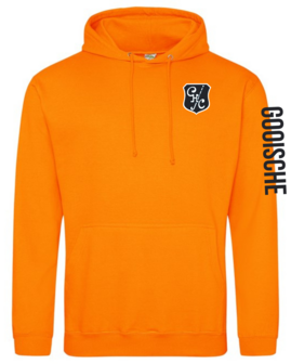 Gooische Hooded Sweater Junior Oranje-Navy