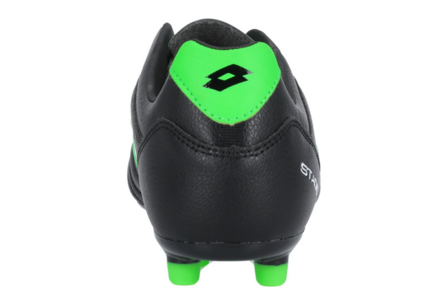 Lotto Stadio 300 III FG All Black-Spring Green