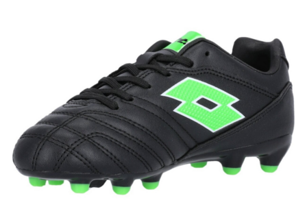 Lotto Stadio 705 FG JR Black-Spring Green