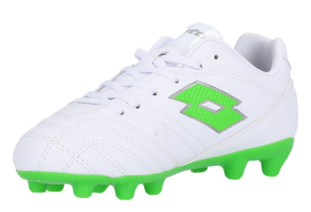 Lotto Stadio 705 FG JR White/Spring Green 