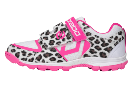 Brabo Shoe Velcro Leopard/Wh/Pi