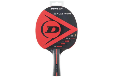 Dunlop Tafeltennis Bat Blackstorm