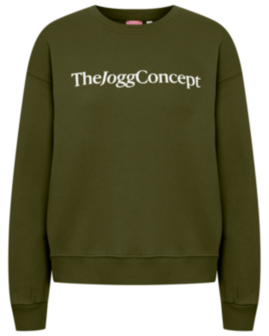 TheJoggConcept Rafine Sweatshirt - Jersey - Rifle Green