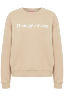 TheJoggConcept Jc Rafine Sweatshirt - Jersey - Doeskin