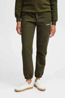 TheJoggConcept Rafine Jogging Pants - Jersey - Rifle Green