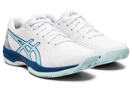 Asics Solution Swift FF Clay White/Clear Blue