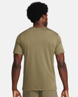 Nike Dri-Fit Men&#039;s Fitness T-shirt Medium Olive