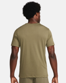 Nike Dri-Fit Men&#039;s Fitness T-shirt - FJ2393-222 - Medium Olive