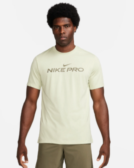 Nike Dri-Fit Men&#039;s Fitness T-shirt - FJ2393-371 - Olive Aura
