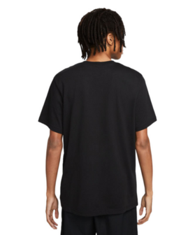Nike Men&#039;s Swoosh T-shirt - FN0248-010 - Zwart