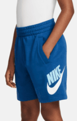 Nike Swoosh fleece Short Blue