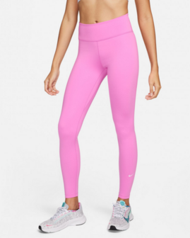 Nike One Womens Tights Playful Pink