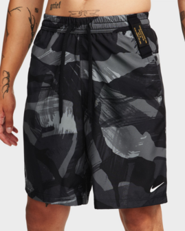 Nike Form Camo Men Dri-Fit Short - FN3046-010 - Zwart