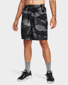 Nike Form Camo Men Dri-Fit Short - Zwart