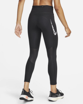Nike Swoosh Fast Women Tight - FN3268-010 - Black