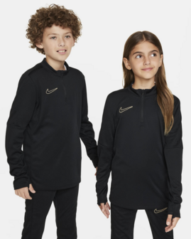 Nike DRI-FIT Academy 23 Kids Trainingssweat 1/4-zip - DX5470-017 - Zwart