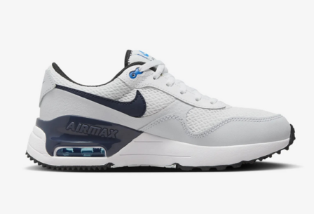 Nike Air Max System Kids GS - White/Thunder Blue