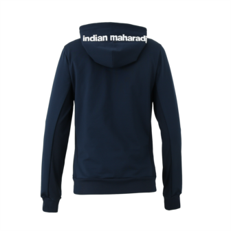 Indian Maharadja Kadiri Women Hooded Jacket - Navy